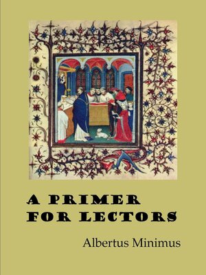 cover image of A Primer for Lectors